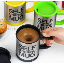 OEM Logo Automatic Mixing Stainless Steel Electric Coffee Mug